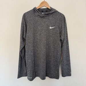 Nike Dri-Fit Gray Men's Hooded Swim Shirt
